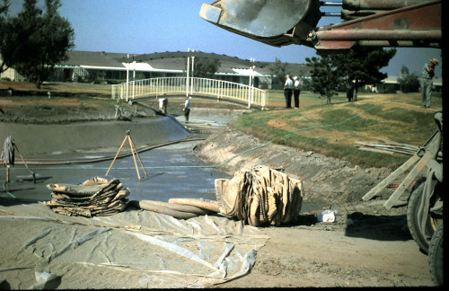 Golf course water way